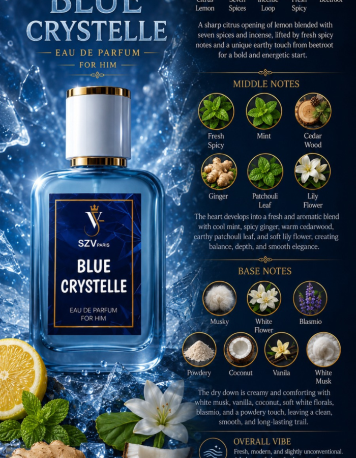 Blue Crystelle
